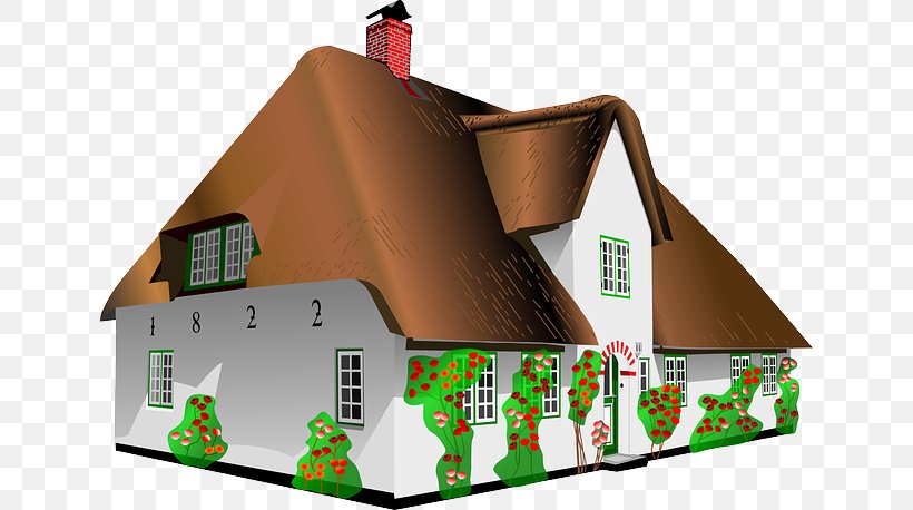 Cottage Log Cabin House Clip Art, PNG, 640x458px, Cottage, Art, Building, Drawing, Farmhouse Download Free