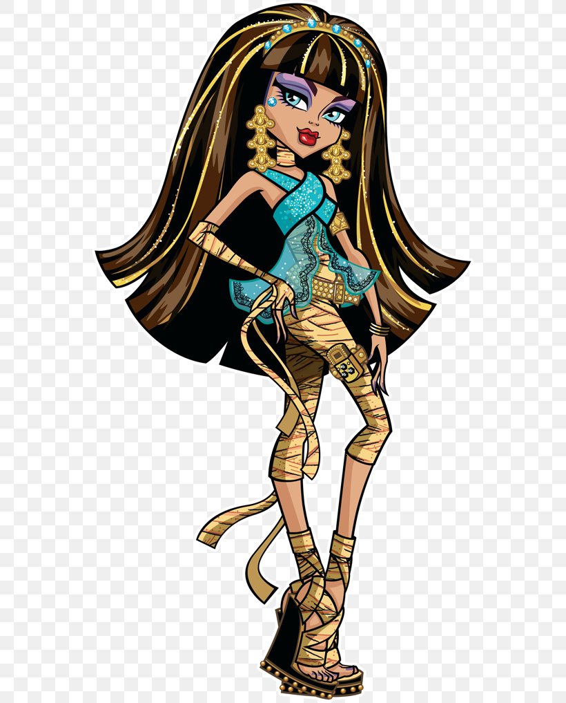 Monster High Cleo De Nile Doll Ghoulia Yelps, PNG, 554x1017px, Monster High, Art, Barbie, Bratz, Costume Design Download Free