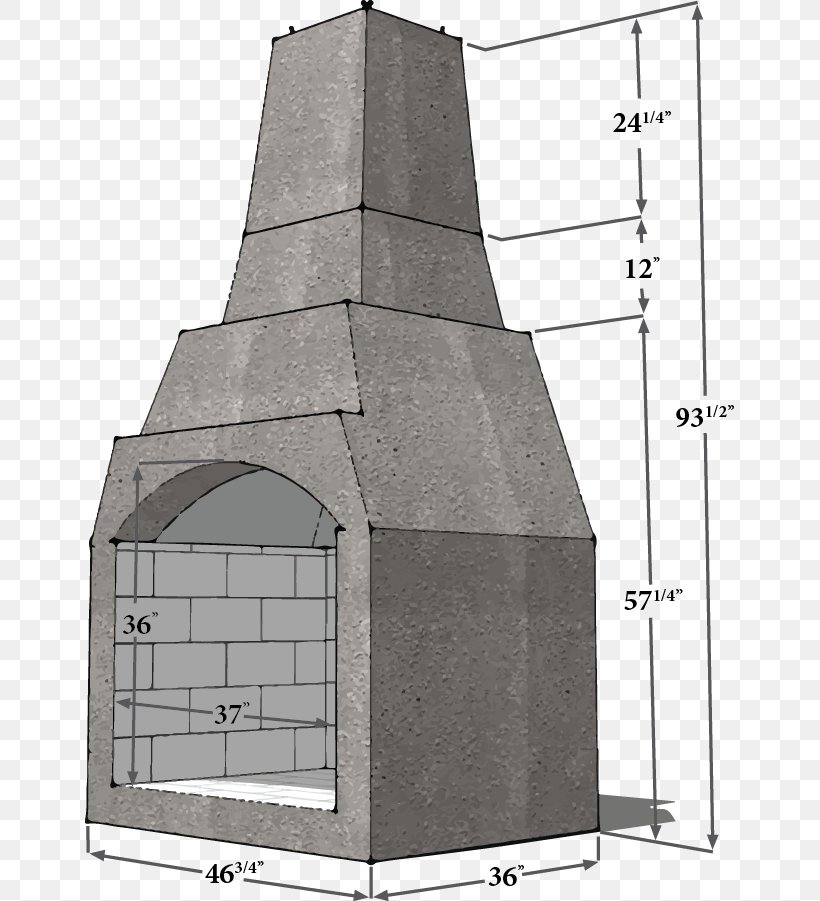Outdoor Fireplace Hearth Firebox Chimney, PNG, 650x901px, Outdoor Fireplace, Building, Chimney, Elevation, Facade Download Free