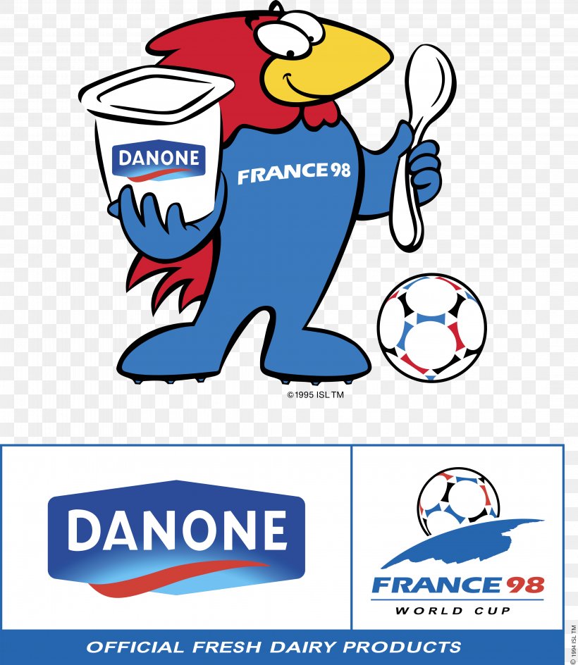 1998 FIFA World Cup Final France Logo, PNG, 4340x5000px, 1998 Fifa World Cup, Area, Brand, Danone, Fifa World Cup Download Free