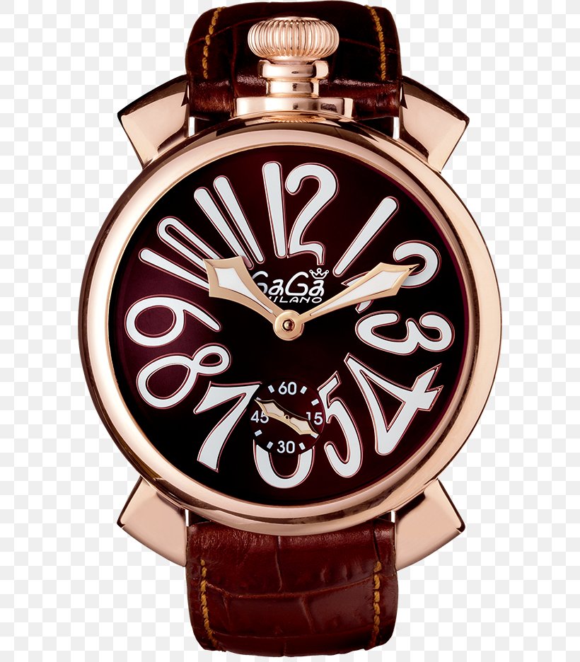 GaGà Milano Counterfeit Watch Clock Panerai, PNG, 600x936px, Watch, Automatic Watch, Brand, Brown, Clock Download Free