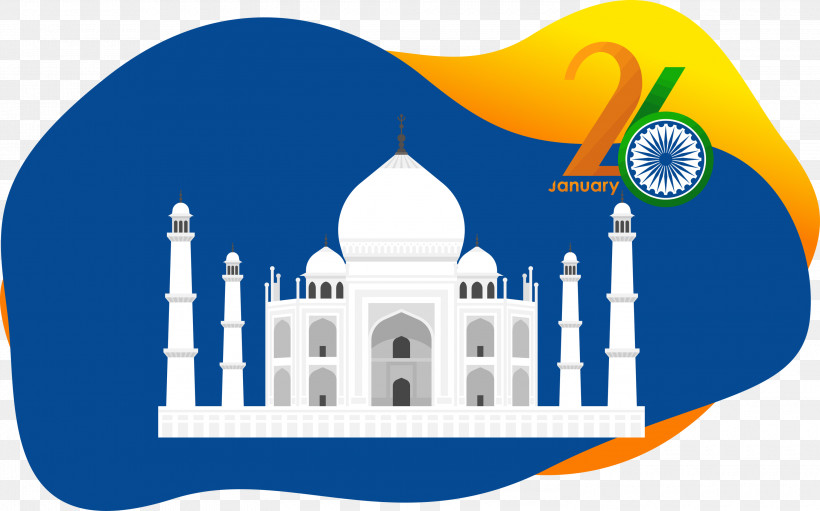 Happy India Republic Day, PNG, 3000x1870px, Happy India Republic Day, Architecture, Building, Landmark, Logo Download Free
