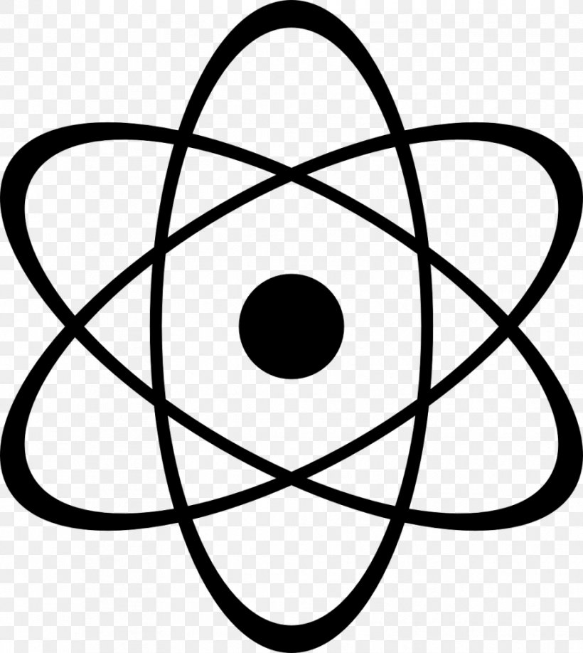 Atomic Nucleus Nuclear Physics Clip Art, PNG, 914x1024px, Atomic Nucleus, Atom, Black, Black And White, Cell Nucleus Download Free
