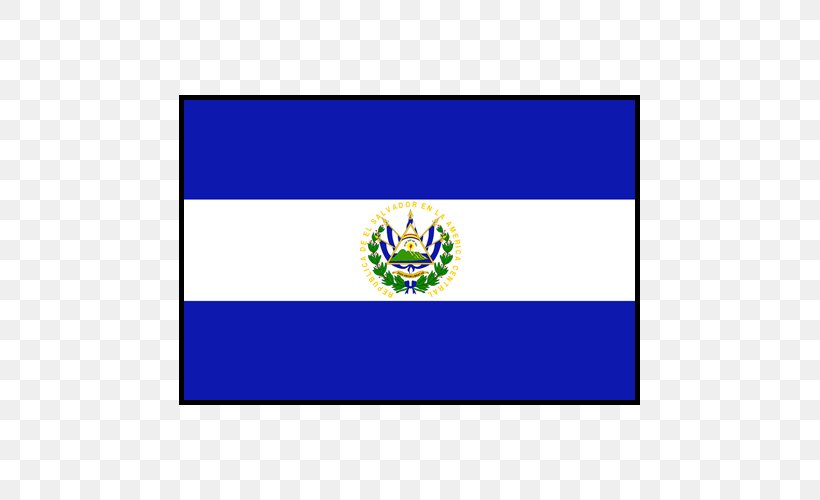 Flag Of El Salvador Flag Of The United States, PNG, 500x500px, Flag Of El Salvador, Area, Brand, El Salvador, Flag Download Free