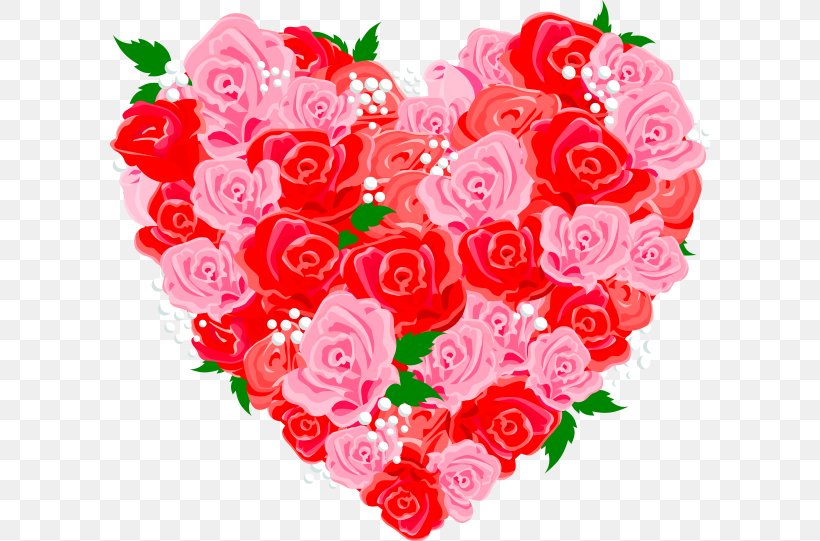 Vector Graphics Clip Art Image Illustration Heart, PNG, 600x541px, Heart, Carnation, Cut Flowers, Floral Design, Floribunda Download Free