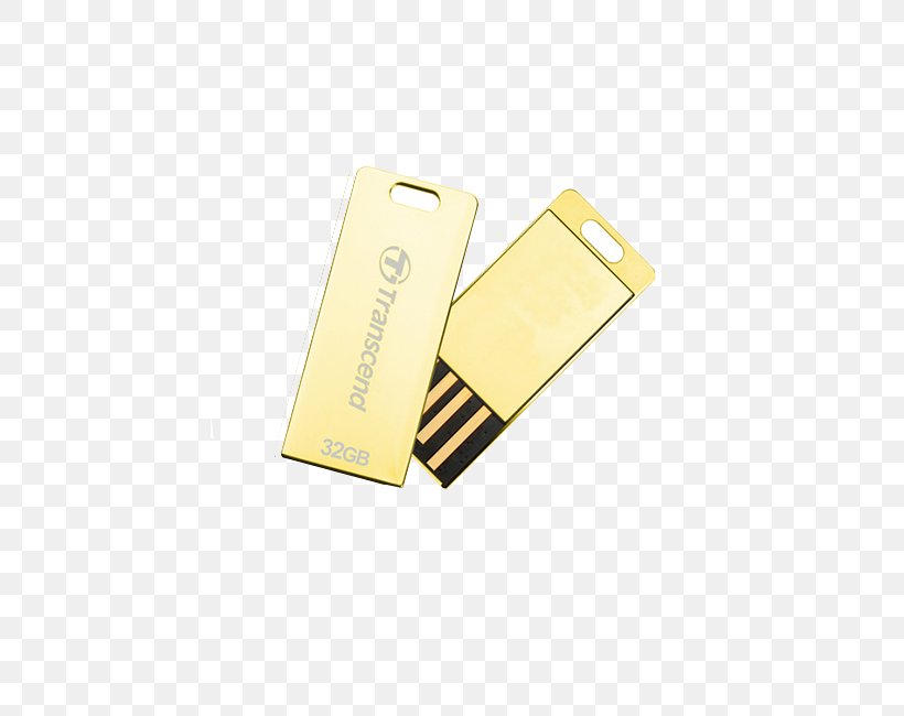 USB Flash Drives Transcend 32GB JetFlash T3 Gold, PNG, 600x650px, Usb Flash Drives, Data Storage Device, Flash Memory, Gigabyte, Gold Download Free