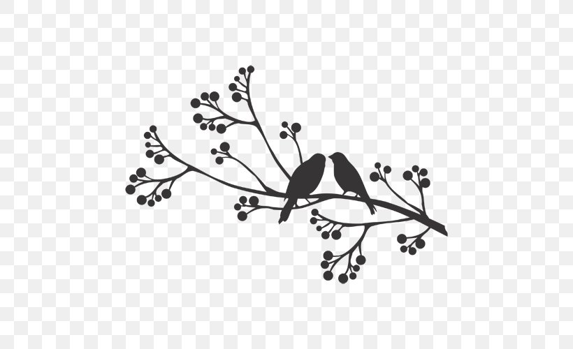 Wall Decal Tree Stencil Silhouette, PNG, 500x500px, Wall Decal, Art, Black, Black And White, Branch Download Free