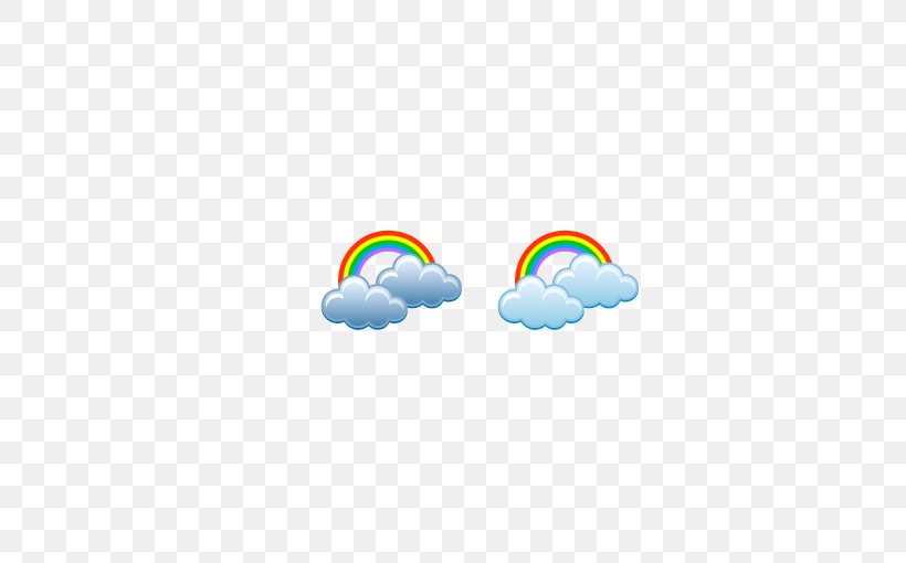 Cloud Weather Rainbow, PNG, 510x510px, Cloud, Blue, Body Jewelry, Overcast, Rain Download Free