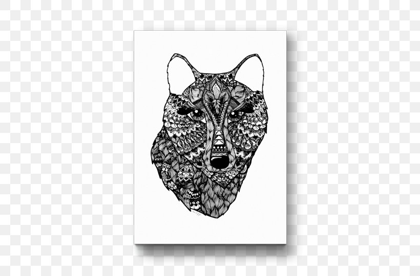Drawing Paper Poster WOLFF DESIGNS, PNG, 500x540px, Drawing, Black And White, Head, Mandala, Monochrome Download Free
