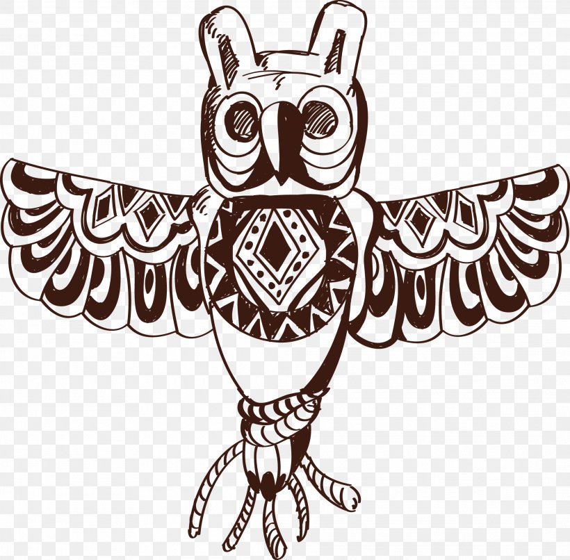 Owl Totem, PNG, 2125x2091px, Owl, Animaltotem, Beak, Bird, Bird Of Prey Download Free