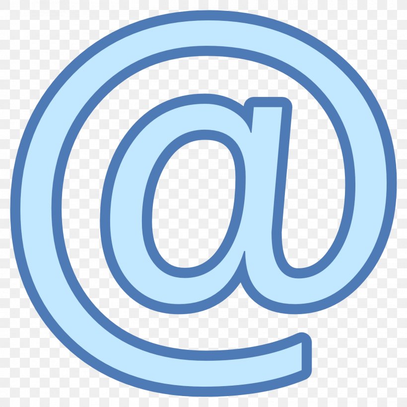 Symbol At Sign Email, PNG, 1600x1600px, Symbol, Area, At Sign, Brand, Email Download Free