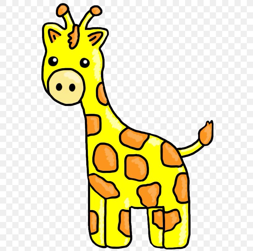 Giraffe Terrestrial Animal Line Wildlife Clip Art, PNG, 590x814px, Giraffe, Animal, Animal Figure, Area, Giraffidae Download Free
