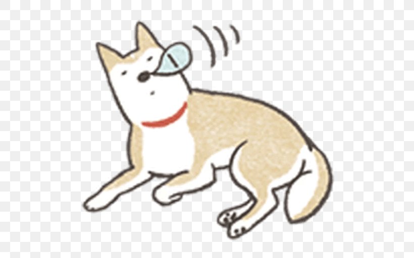 Whiskers Shiba Inu Telegram Red Fox Clip Art, PNG, 512x512px, Whiskers, Animal, Animal Figure, Artwork, Bad Day Download Free