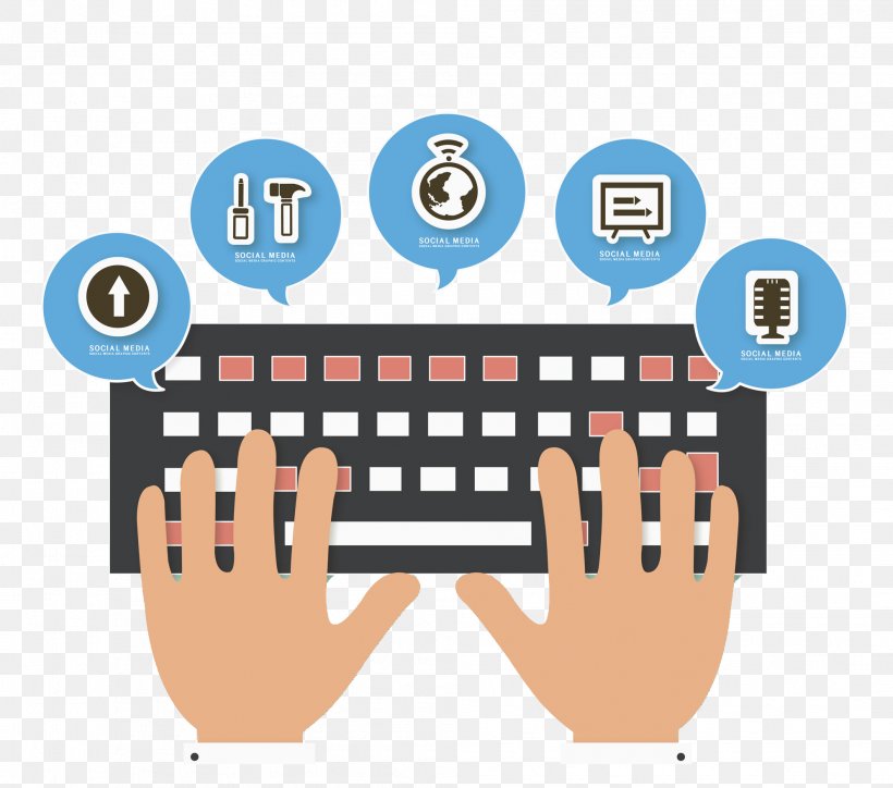 Computer Keyboard Finger Event Cartoon, PNG, 1988x1757px, Computer Keyboard, Brand, Cartoon, Communication, Customer Download Free