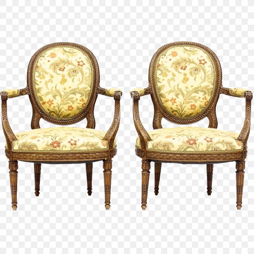 Louis XVI Style Chair Bergère Fauteuil Commode, PNG, 924x924px, 19th Century, 20th Century, Louis Xvi Style, Antique, Brass Download Free
