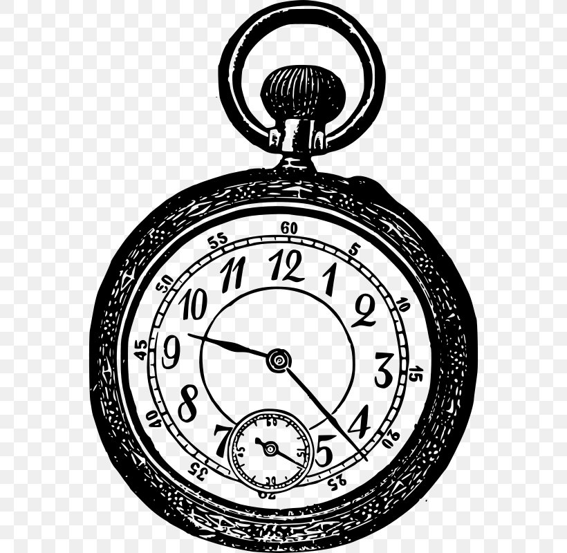 White Rabbit Pocket Watch Clock Clip Art, PNG, 564x800px, White Rabbit, Antique, Black And White, Body Jewelry, Clock Download Free