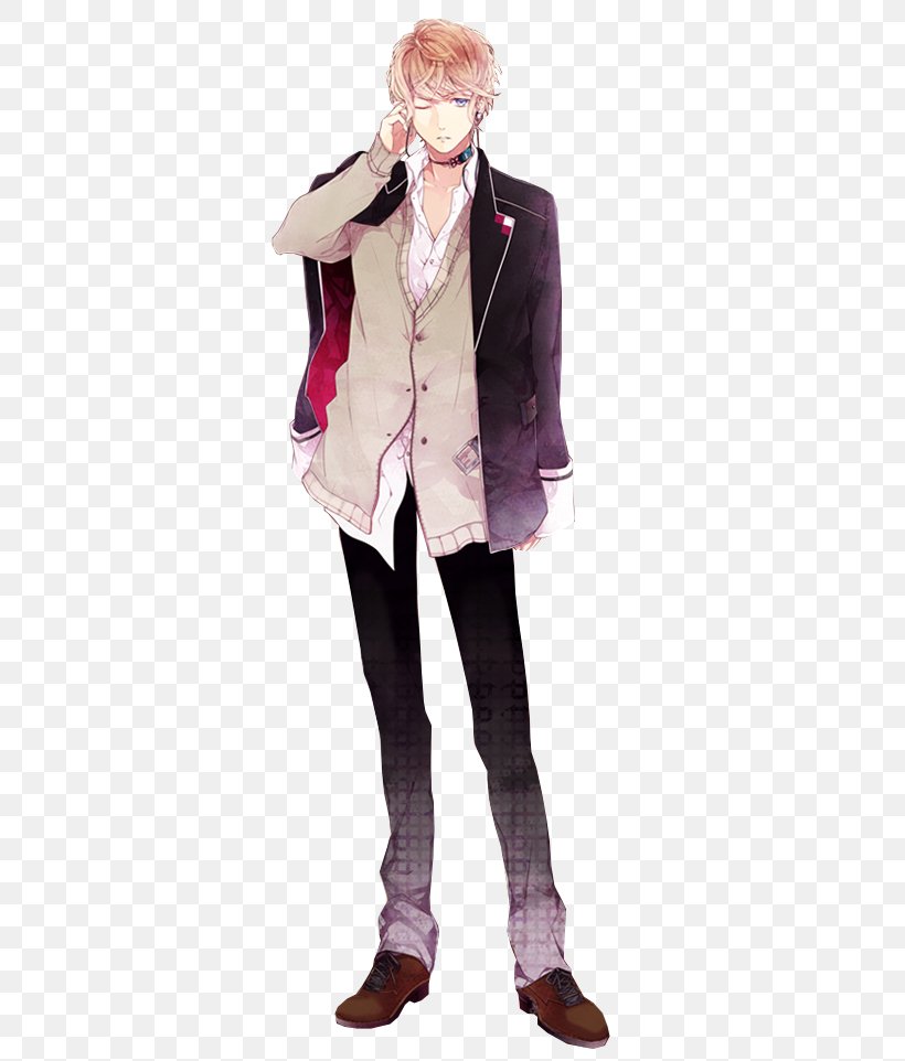 Diabolik Lovers Cosplay Costume Clothing Kou Mukami, PNG, 420x962px, Watercolor, Cartoon, Flower, Frame, Heart Download Free