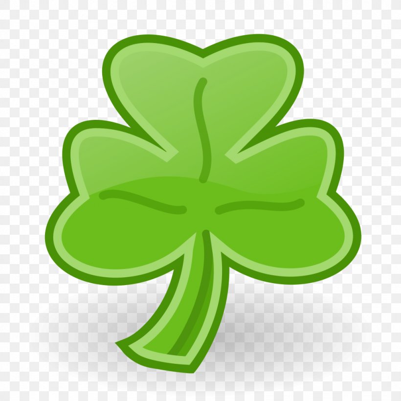 Shamrock Ireland Wikimedia Commons Symbol, PNG, 1024x1024px, Shamrock, Clover, Green, Ireland, Leaf Download Free