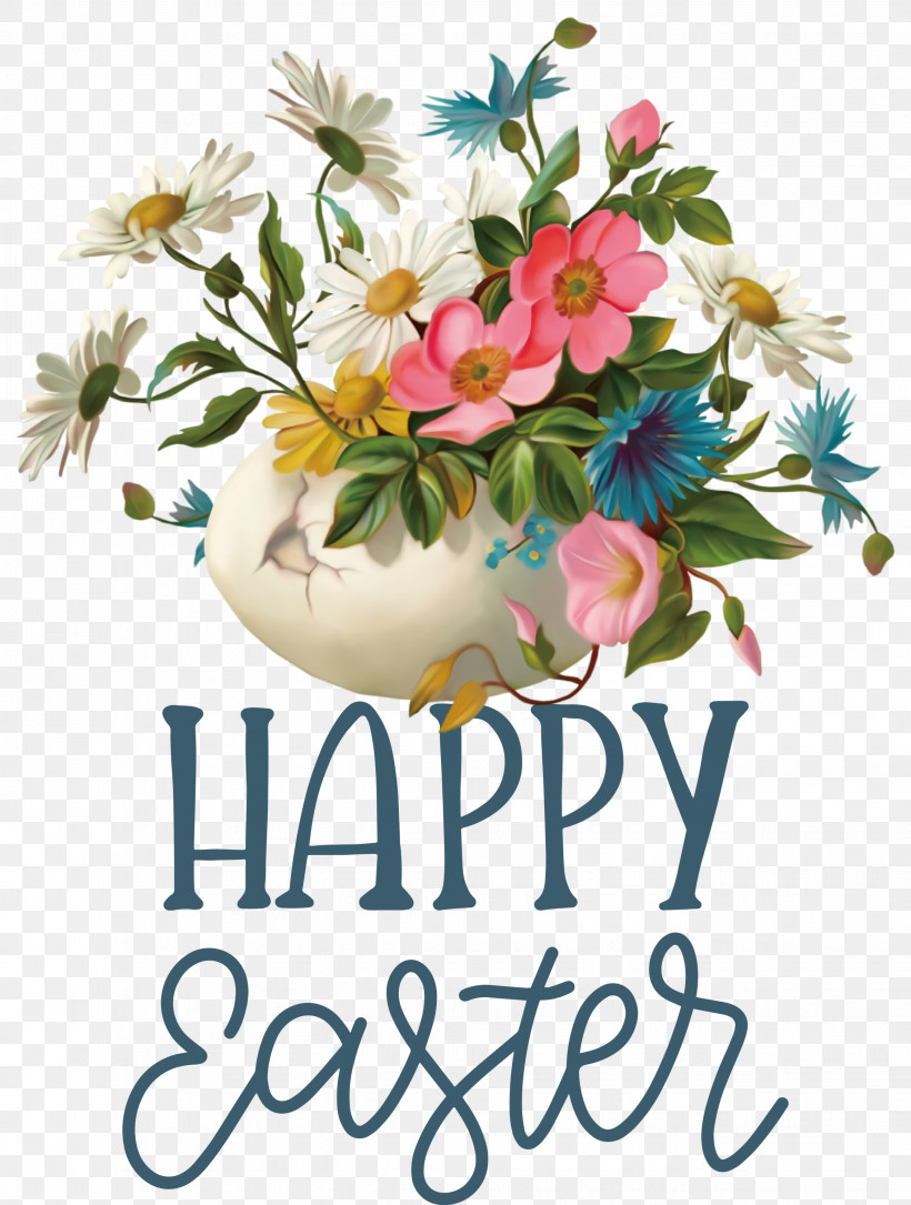 Happy Easter, PNG, 2266x3000px, Happy Easter, Animation, Avatar, Daytime, Watercolor Painting Download Free