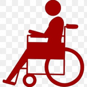 Red Villain Wheelchair Logo - Wheelchair Logo The Noun Project PNG