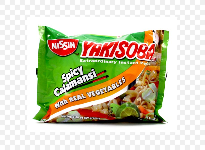 Yakisoba Pancit Instant Noodle Pasta Chow Mein, PNG, 600x600px, Yakisoba, Calamondin, Chow Mein, Convenience Food, Cup Noodles Download Free