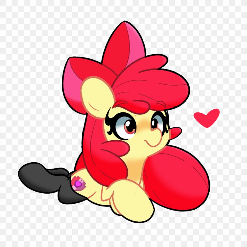 Apple Bloom Pony Sweetie Belle The Cutie Pox Crusaders Of The Lost Mark, PNG, 1024x1024px, Watercolor, Cartoon, Flower, Frame, Heart Download Free