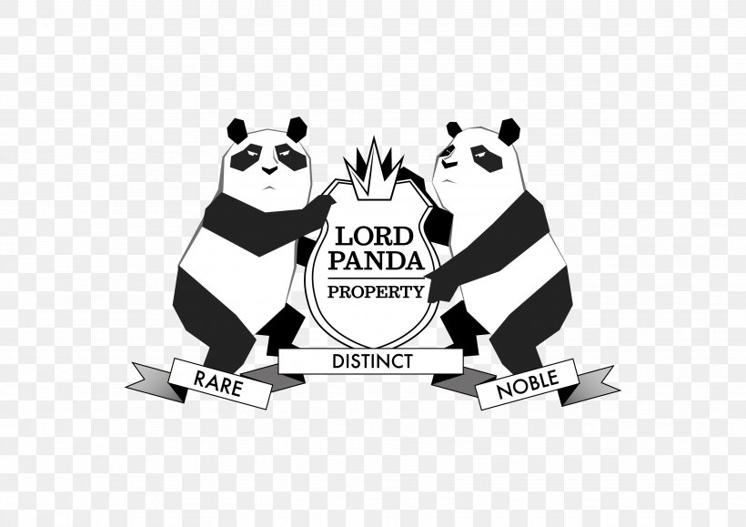 Bear Logo Giant Panda Design Brand, PNG, 3508x2481px, Bear, Black, Black And White, Brand, Business Download Free