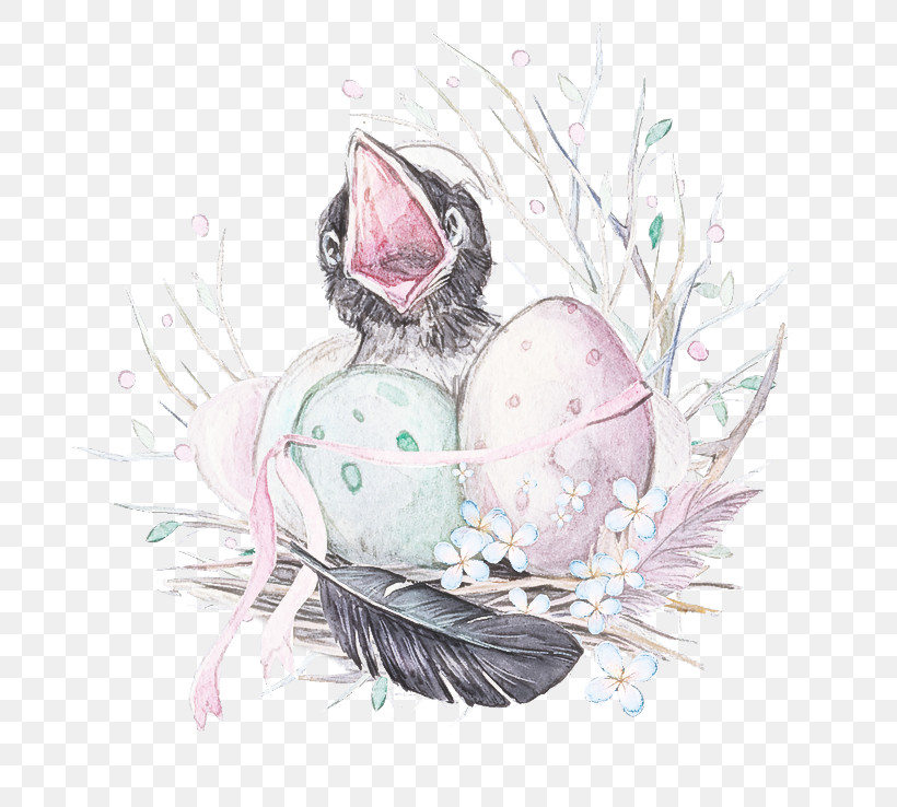 Easter Egg, PNG, 708x738px, Bird Nest, Drawing, Easter, Easter Egg, Egg Download Free