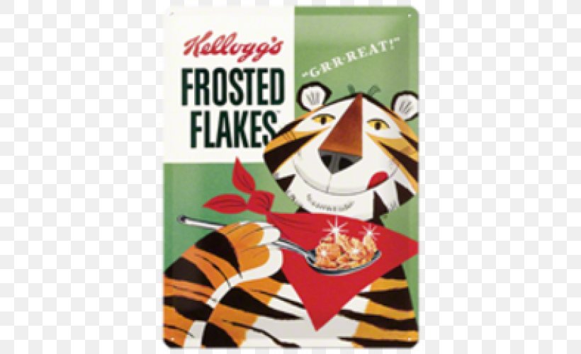 Frosted Flakes Corn Flakes Breakfast Cereal Frosting & Icing, PNG, 500x500px, Frosted Flakes, Advertising, Allbran, Breakfast, Breakfast Cereal Download Free