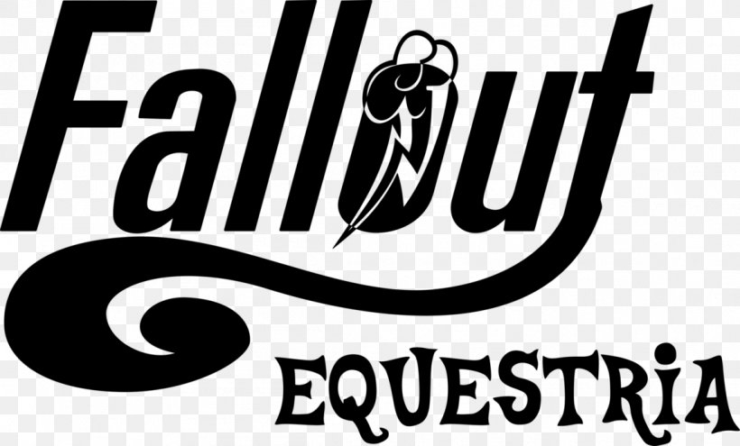 Fallout 4 Fallout: New Vegas Fallout 2 Fallout: Equestria, PNG, 1149x695px, Fallout 4, Black And White, Blackjack, Brand, Calligraphy Download Free
