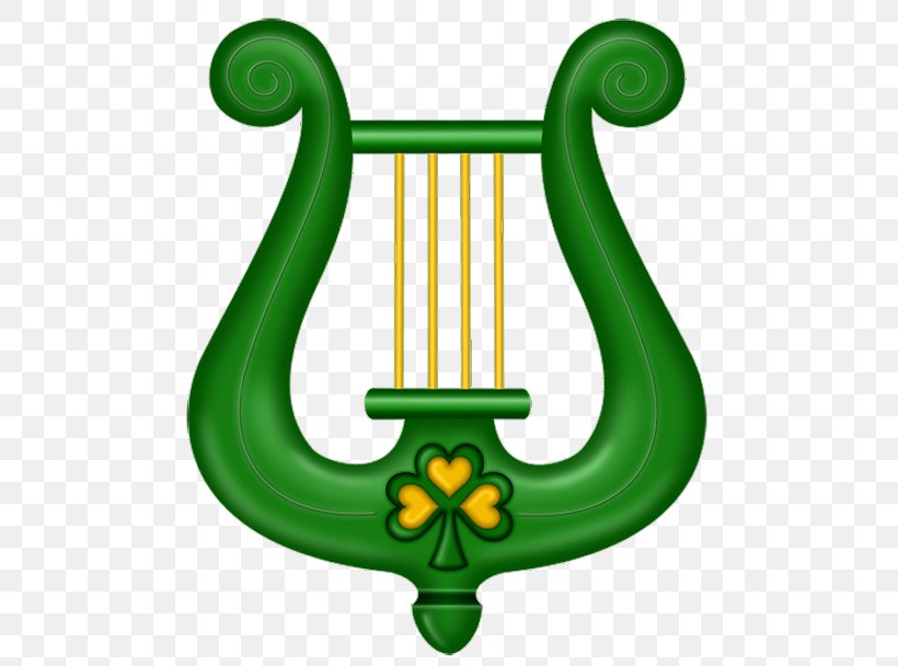 Ireland Saint Patrick's Day Celtic Harp Clip Art, PNG, 500x608px, Watercolor, Cartoon, Flower, Frame, Heart Download Free