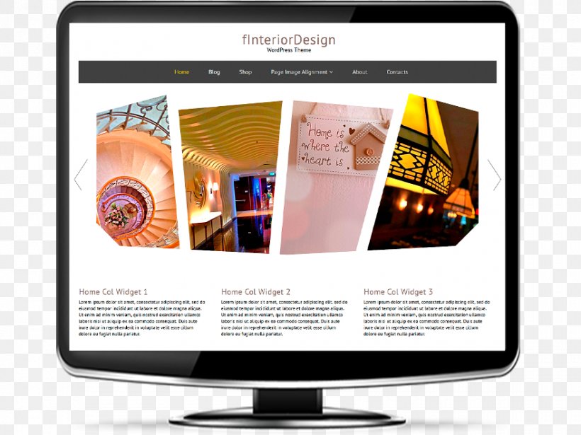 Responsive Web Design Website WordPress Theme Multimedia, PNG, 880x660px, Responsive Web Design, Blog, Brand, Computer Monitors, Display Advertising Download Free
