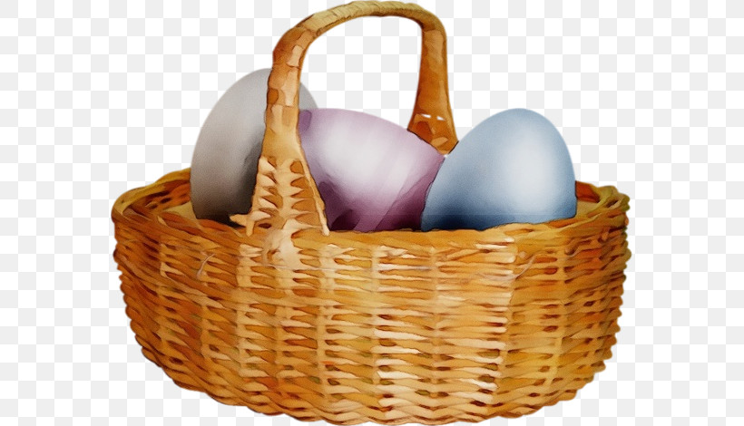 Basket Storage Basket Wicker Picnic Basket Gift Basket, PNG, 575x470px, Watercolor, Basket, Easter, Event, Gift Basket Download Free