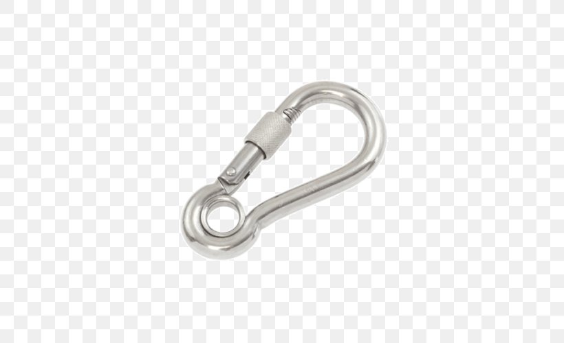 Carabiner Screw Eye Bolt Nut Hook, PNG, 500x500px, Carabiner, Body Jewelry, Bolt, Diy Store, Drop Forging Download Free