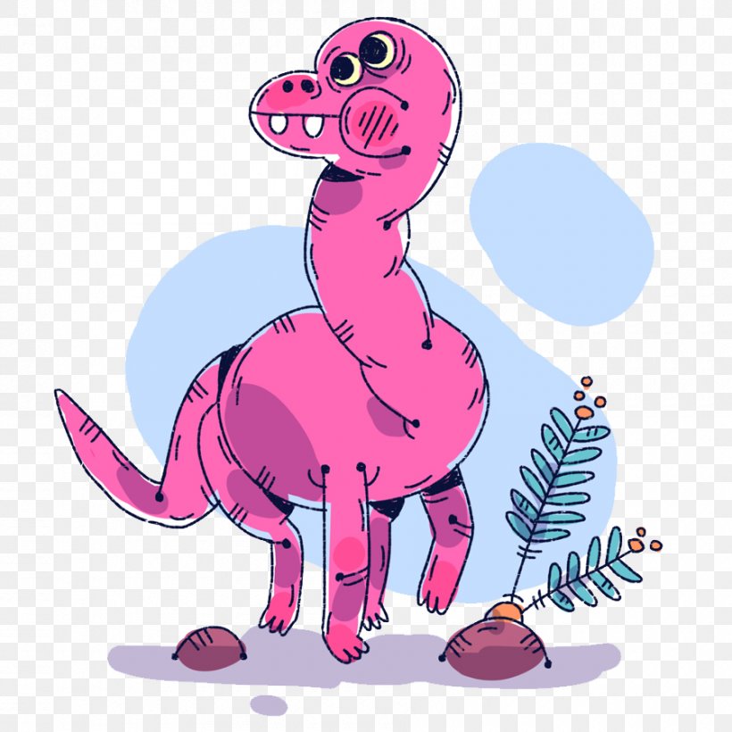 Dinosaur Cartoon Illustration, PNG, 900x900px, Dinosaur, Art, Cartoon, Comics, Designer Download Free