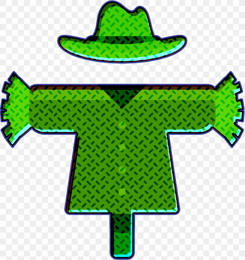 Agriculture Icon Scarecrow Icon, PNG, 974x1036px, Agriculture Icon, Geometry, Green, Headgear, Leaf Download Free
