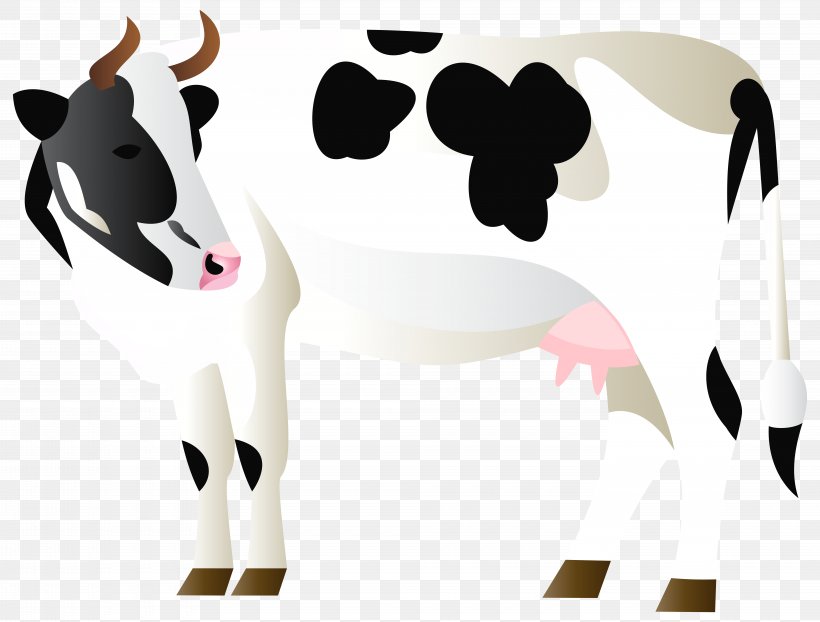 Cattle Clip Art, PNG, 8000x6071px, British White Cattle, Betsy The Cow, Cattle, Clip Art, Dairy Cattle Download Free