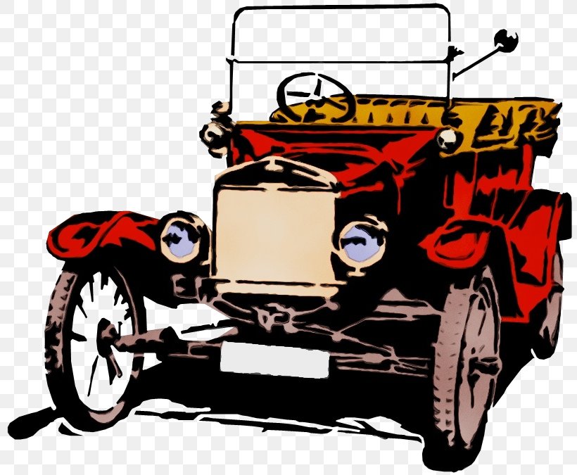 Land Vehicle Vehicle Vintage Car Car Antique Car, PNG, 806x675px, Watercolor, Antique Car, Car, Classic, Classic Car Download Free