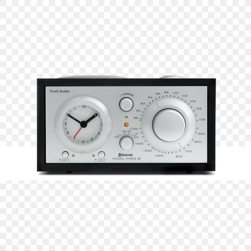 Tivoli Audio Model One Radio Tivoli Model One FM Broadcasting, PNG, 1000x1000px, Tivoli Audio Model One, Alarm Clocks, Audio, Bluetooth, Digital Radio Download Free