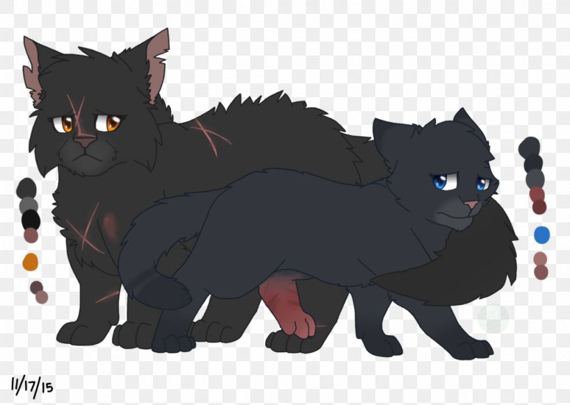 Cinderpelt Yellowfang Kitten Warriors Cat, PNG, 1024x729px, Cinderpelt, Black, Black Cat, Carnivoran, Cartoon Download Free