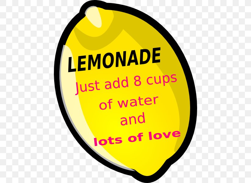 Lemonade Clip Art, PNG, 468x598px, Lemonade, Area, Brand, Document, Happiness Download Free