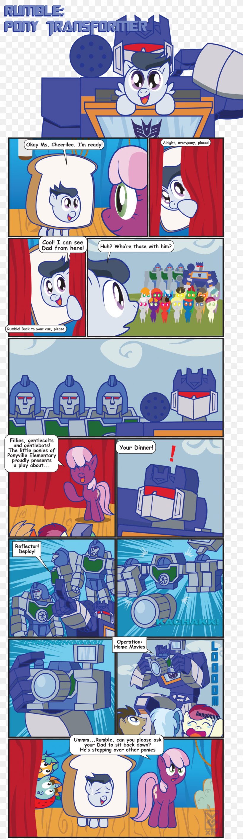 Pony Comics Rumble Frenzy Art, PNG, 1024x3524px, Pony, Area, Art, Artist, Cartoon Download Free