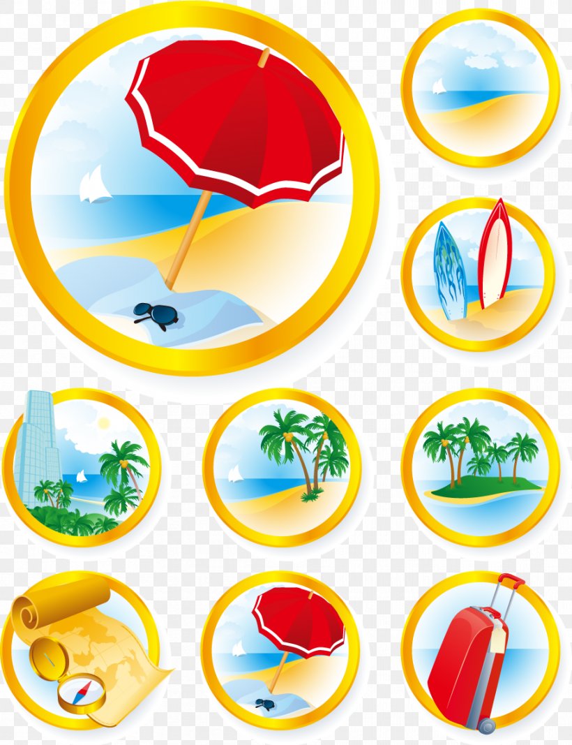 Seaside Resort Label Vector, PNG, 910x1185px, Seaside Resort, Area, Artwork, Beach, Clip Art Download Free