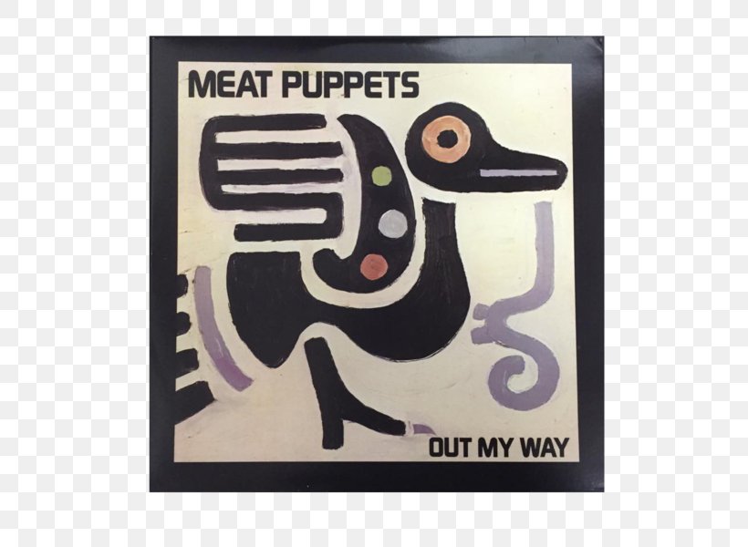 T-shirt Out My Way Meat Puppets Phonograph Record Alternative Rock, PNG, 600x600px, Tshirt, Album, Alternative Rock, Brand, Indie Rock Download Free