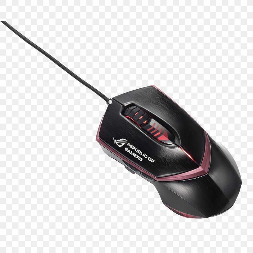 Computer Mouse Laptop ROG Gladius II ASUS Republic Of Gamers, PNG, 3200x3200px, Computer Mouse, Asus, Asus Rog Gx1000 Eagle Eye, Computer, Computer Component Download Free