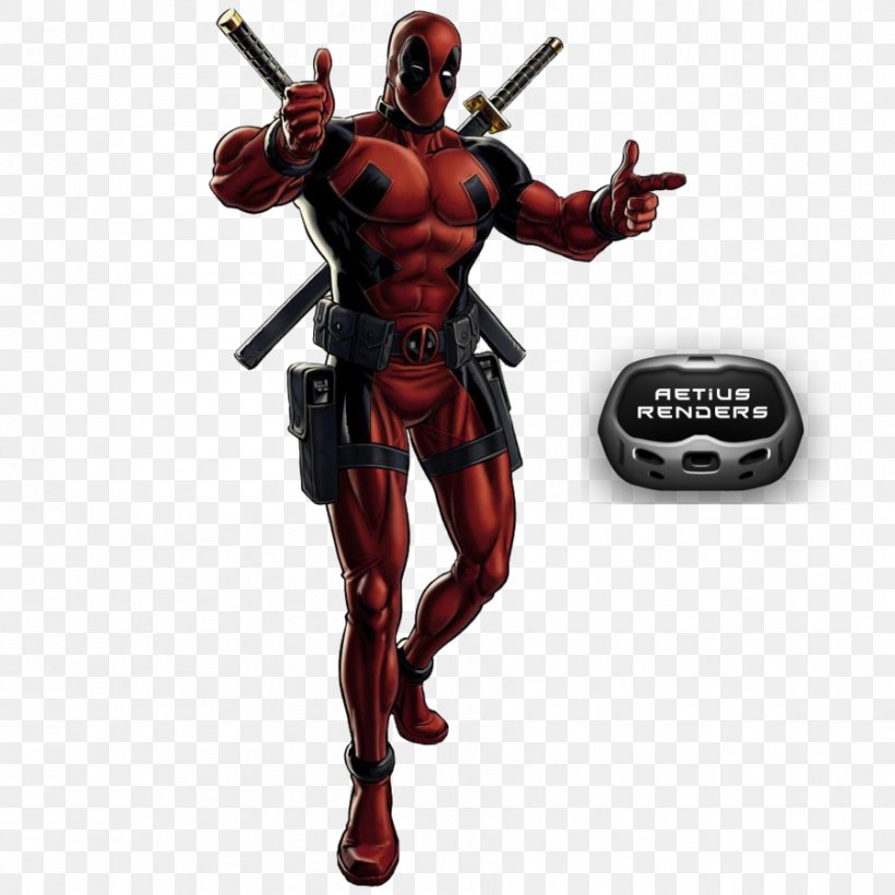 Deadpool Marvel: Avengers Alliance Spider-Man Wolverine Comics, PNG, 900x900px, Deadpool, Action Figure, Avengers, Comic Book, Comics Download Free