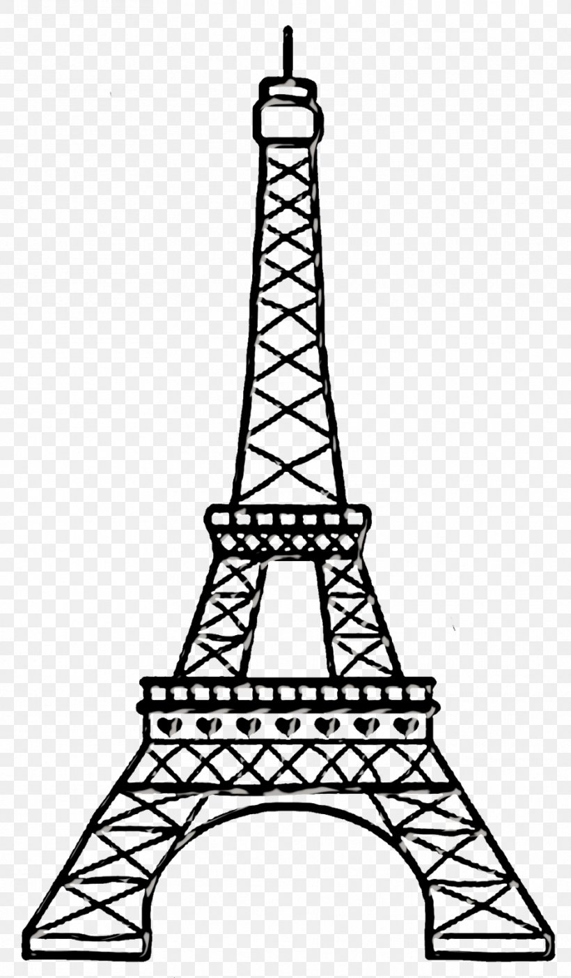 Eiffel Tower Paper Drawing Clip Art, PNG, 935x1600px, Eiffel Tower, Area,  Art In Paris, Black And