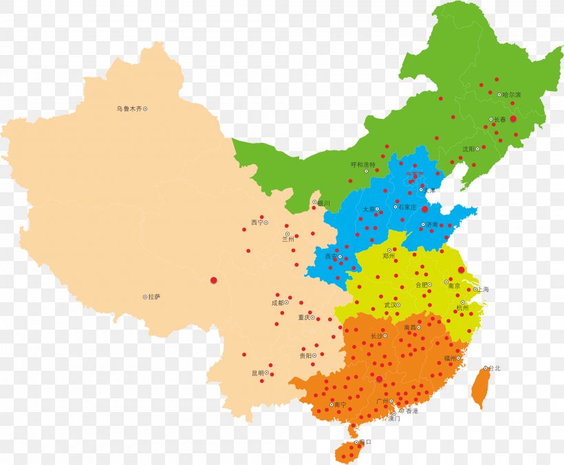 Flag Of China Blank Map Image, PNG, 2000x1652px, China, Blank Map, Ecoregion, Flag Of China, Map Download Free