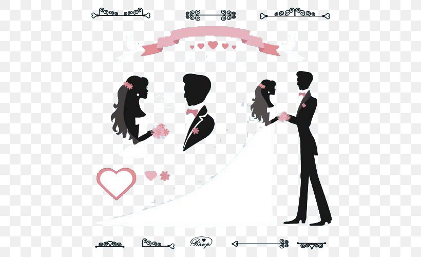 Wedding Invitation Bridegroom Illustration, PNG, 500x500px, Wedding Invitation, Brand, Bride, Bridegroom, Business Download Free