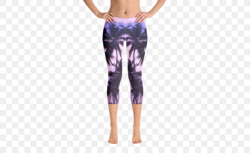 Yoga Pants Leggings Clothing Capri Pants T-shirt, PNG, 500x500px, Watercolor, Cartoon, Flower, Frame, Heart Download Free